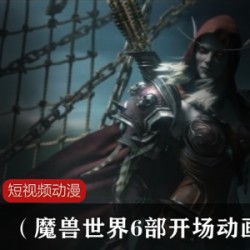 短视频动漫（魔兽世界6部开场动画CG_）2.63G